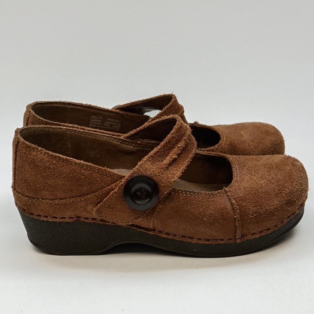 DANKSO Suede Clogs 41 EU W/ 10.5 US W